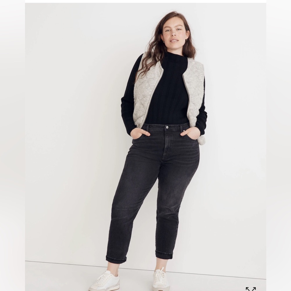 Madewell The Girl Jean in black